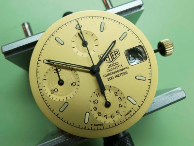 Heuer 266.006-1 quartz with Dubios-Depraz 2000 chronograph module