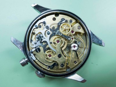 Lemania HS9 calbre 15 CHT